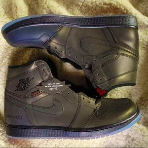 Men Air Jordan 1 High Zoom Fearless Sz 16